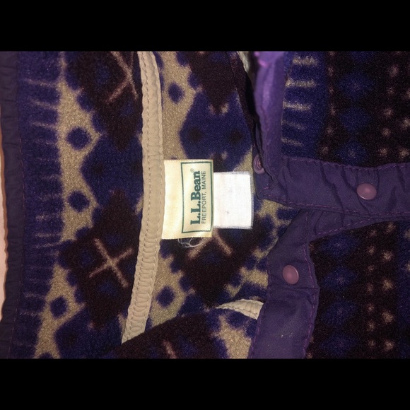 LL Bean Vintage Fleece - Picture 3 of 4